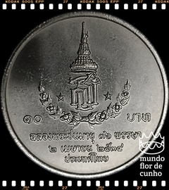 Km 238 Tailândia 10 Baht BE 2534 (1991) XFC # 36° aniversário da Princesa Sirindhorn © - comprar online