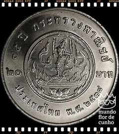Km 331 Tailândia 20 Baht BE 2538 (1995) FC # 75° Aniversário do Ministério do Comércio ©