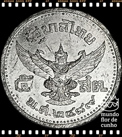 Km 68 Tailândia 5 Satang BE 2489 (1946) XFC # Rama VIII, Póstumo ©
