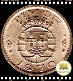 Km 17 Timor 20 Centavos 1970 XFC ® - comprar online