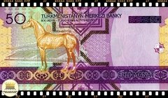 .P17 Turcomenistão (Turqueministão) 50 Manat 2005 FE - comprar online