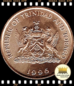Km 29 Trinidade & Tobago 1 Cent 1996 XFC ® - comprar online