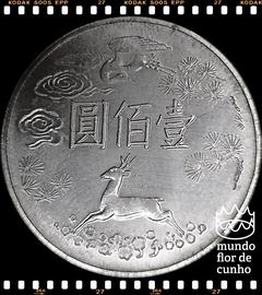 Km 539 Taiwan 50 Yuan 54(1965) FC Prata # 100° Aniversário do Nascimento de Sun Yat-sen ©