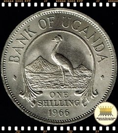 Km 5 Uganda 1 Shilling 1966 XFC ®