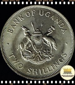 Km 6 Uganda 2 Shillings 1966 XFC Escassa ® - comprar online