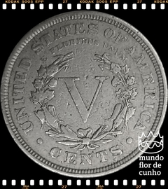 Km 112 Estados Unidos da América 5 Cents (Liberty Nickel) 1901 BC ©