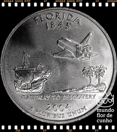 Km 356 Estados Unidos da América Quarter 2004 D XFC # Série dos 50 Estados Norte Americanos: Florida ©