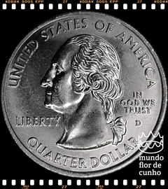 Km 374 Estados Unidos da América Quarter 2005 D XFC # Série dos 50 Estados Norte Americanos: West Virginia © - comprar online