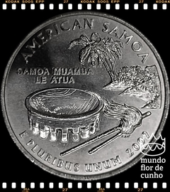 Km 448 Estados Unidos da América Quarter 2009 P XFC # Série dos 50 Estados Norte Americanos: American Samoa ©