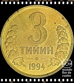 Km 2.2 Usbequistão 3 Tiyin 1994 XFC © - comprar online