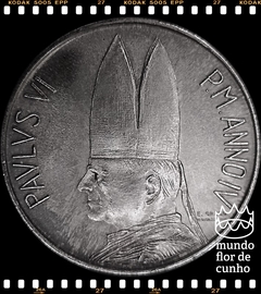 Km 91 Vaticano, Cidade 500 Lire 1966/IV XFC Prata Escassa # Paulo VI © - comprar online