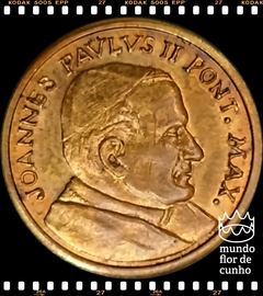 Vaticano Medalha Ecco L´Euro - Papa João Paulo II # XFC ©