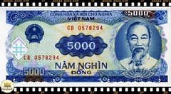 P108a Vietna 5000 Dông 1991 (1993) FE na internet