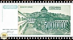 P131a Iugoslávia 500.000 Dinara 1993 FE 500000 - comprar online