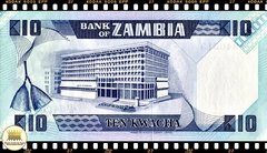 .P26e Zambia 10 Kwacha ND(1980-88) FE - comprar online