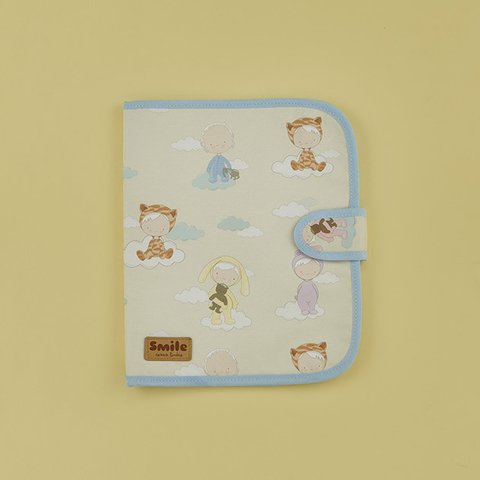 ROSY FUENTES Portadocumentos Bebé- Ideal para Almacenar Documentos  Importantes - Diseño Elegante con cierre con cremallera 0-Verde Gris :  : Bebé