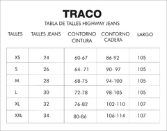 HIGHWAY JEANS AZULES - TRACO