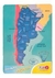 Mapa de Argentina Encastre de Madera