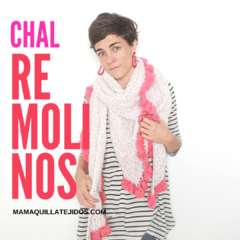 CHAL REMOLINO - Guía de Tejido - mamaQuilla Tejidos