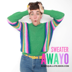 Sweater Awayo - Guía de Tejido (patrón)