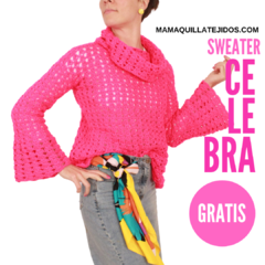 SWEATER CELEBRA - Guía de Tejido en PDF ➤ (Link de Descarga Gratuita en la Descripción) en internet