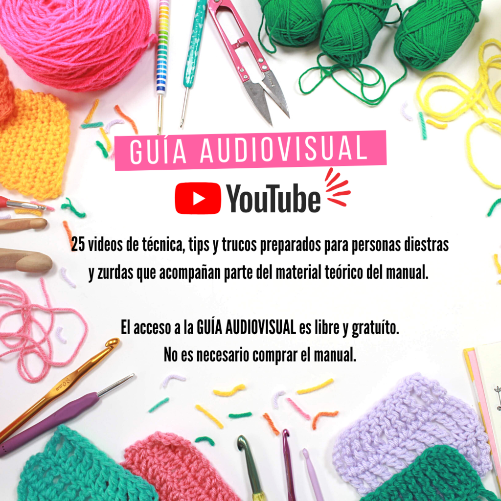 MANUAL DE TEJIDO "Crochet desde Cero"
