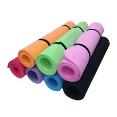 Colchonetas Yoga 150x50cm x 5mm con sujetadores elásticos - comprar online