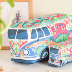 VW Hippie Flower Power - Grande Azul