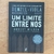 LIVRO UM LIMITE ENTRE NÓS - AUGUST WILSON