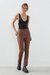 LEGGINS CROCCO CHOCOLATE