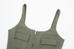 Blusa Verde Militar - Ref.2070 - DMS Boutique 