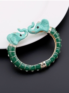 Bracelete Elefante Duplo - Ref.023 - loja online