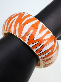 Bracelete Esmaltado Zebra 5
