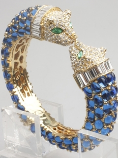 Bracelete Leopardo Pedraria - Ref.016 - DMS Boutique 
