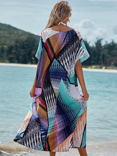 Kaftan Estampa Geométrica 2