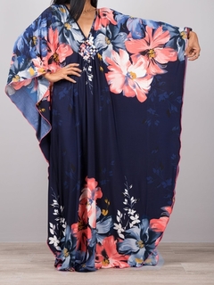 Saída de Praia Kaftan Floral