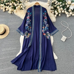 Saída de Praia Kimono Bordado 