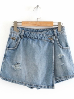 Short Saia Jeans 