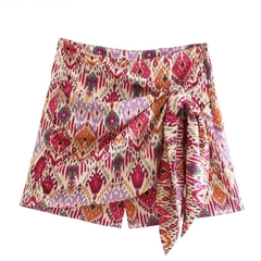  Short Saia Estampado 1