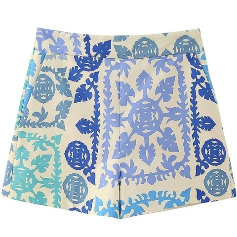 Conjunto Short Saia e Top Paetês