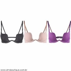 Sutiã Push Up 3 Cores - Ref.011