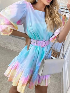  Vestido Casual Tie Dye 1