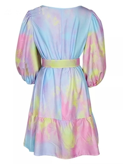 Vestido Casual Tie Dye - Ref.1991 - DMS Boutique 