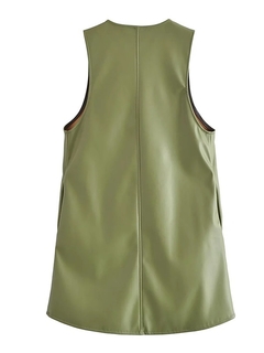 Vestido Colete de Couro - Ref.1947 - DMS Boutique 