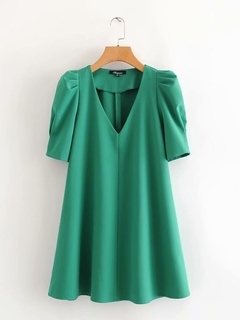Vestido Casual Verde - Ref.1817 na internet