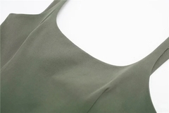Vestido Verde Militar - Ref.20212 - DMS Boutique 