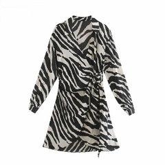 Vestido Envelope Zebra - Ref.1662 - DMS Boutique 