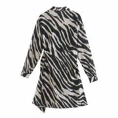Vestido Envelope Zebra - Ref.1662 - loja online