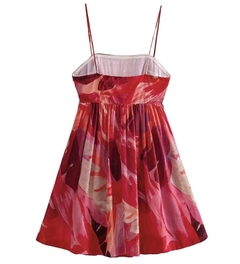 Vestido Floral de Alcinhas - Ref.20221 - DMS Boutique 