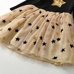 Vestido Infantil Estrelado - Ref.035 - DMS Boutique 